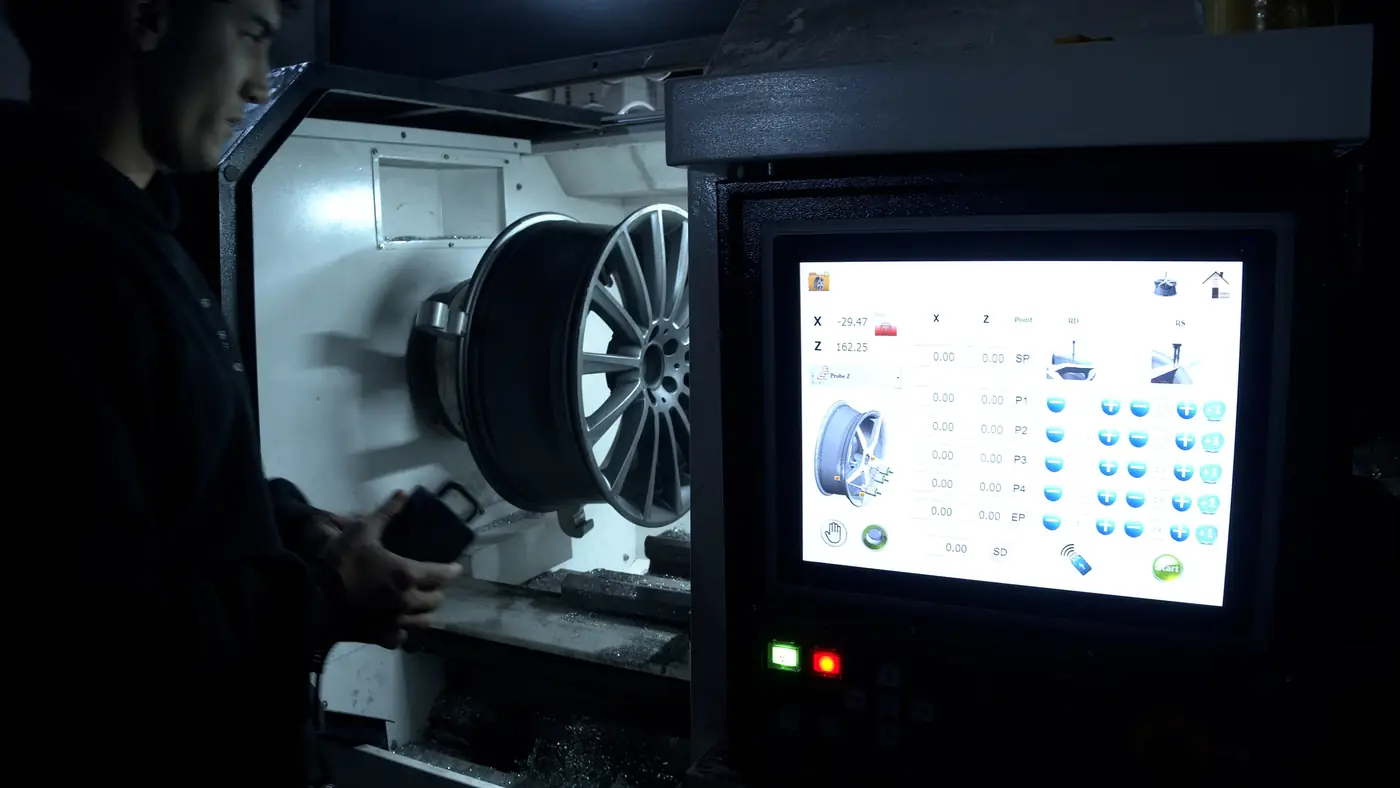 Ankara Jant CNC Ankara Şaşmaz Jant Onarım